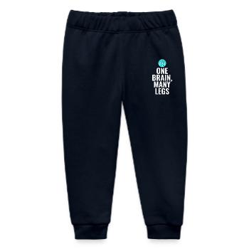 Ein Gehirn Viele Beine Synchronschwimmen Schwimmer - Baby Organic Jogginghose Baby Tumbler von Stanley/Stella - Navy - Vorne