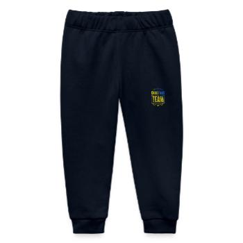 Christmas Crew - Baby Organic Jogginghose Baby Tumbler von Stanley/Stella - Navy - Vorne