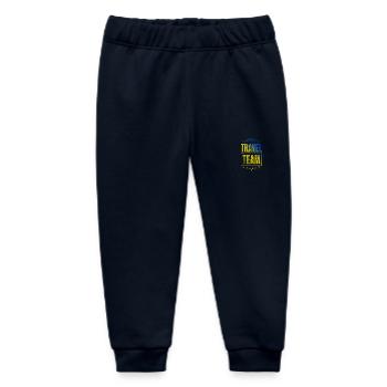 Travel Crew - Baby Organic Sweatpants by Stanley/Stella - navy - Front