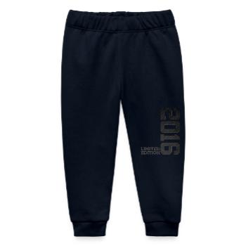 10E ÉDITION LIMITÉE DU 10E ANNIVERSAIRE 2016 - Pantalon de jogging bébé bio Stanley/Stella - marine - Devant