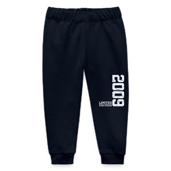17TH BIRTHDAY LIMITED EDITION 2009 - Baby Organic Sweatpants by Stanley/Stella - navy - Front