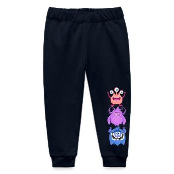 Monster - Baby Organic Jogginghose Baby Tumbler von Stanley/Stella - Navy - Vorne
