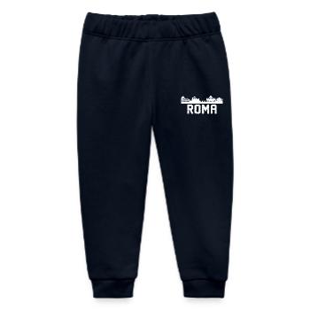 roma Skyline - Baby Organic Jogginghose Baby Tumbler von Stanley/Stella - Navy - Vorne