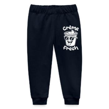 Crème Frech - Baby Organic Jogginghose Baby Tumbler von Stanley/Stella - Navy - Vorne
