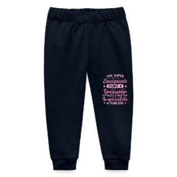 Ein toller Lehrer - Lehrergeschenk - Baby Organic Jogginghose Baby Tumbler von Stanley/Stella - Navy - Vorne