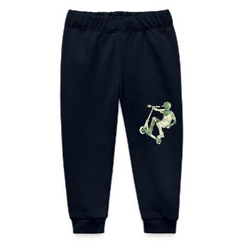 Camouflage Rider Scooter Teens - Baby Organic Jogginghose Baby Tumbler von Stanley/Stella - Navy - Vorne