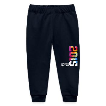 11E ANNIVERSAIRE ÉDITION LIMITÉE 2015 - Pantalon de jogging bébé bio Stanley/Stella - marine - Devant