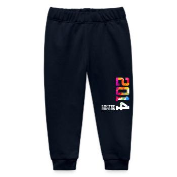 12E ANNIVERSAIRE ÉDITION LIMITÉE 2014 - Pantalon de jogging bébé bio Stanley/Stella - marine - Devant
