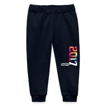 9E ANNIVERSAIRE ÉDITION LIMITÉE 2017 - Pantalon de jogging bébé bio Stanley/Stella - marine - Devant