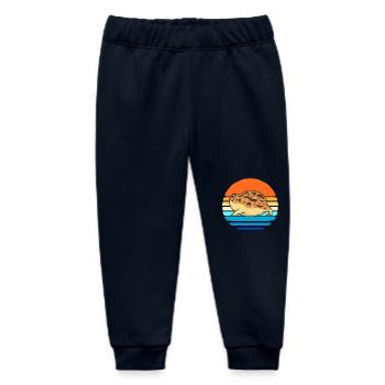 Frosch Desert Rain Frog - Baby Organic Jogginghose Baby Tumbler von Stanley/Stella - Navy - Vorne