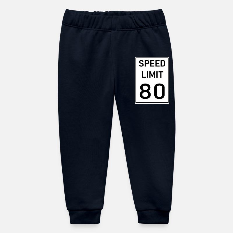 80 - Pantalon de jogging bébé bio Stanley/Stella - marine