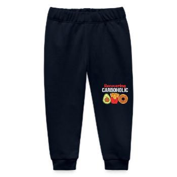 Keto Diet - Baby Organic Sweatpants by Stanley/Stella - navy - Front