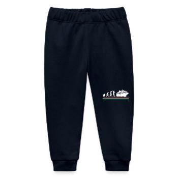 Cruise Cruise Ship Evolution - Baby Organic Sweatpants by Stanley/Stella - navy - Front