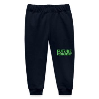 Podiatrist Pedicure Podiatrist - Baby Organic Sweatpants by Stanley/Stella - navy - Front
