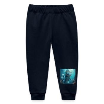 Fisuralica - Baby Organic Jogginghose Baby Tumbler von Stanley/Stella - Navy - Vorne