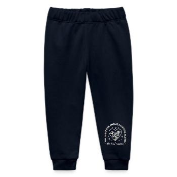 Homeschooling die beste Mutter - Baby Organic Jogginghose Baby Tumbler von Stanley/Stella - Navy - Vorne