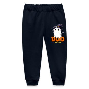 Geisterclub Halloween - Baby Organic Jogginghose Baby Tumbler von Stanley/Stella - Navy - Vorne