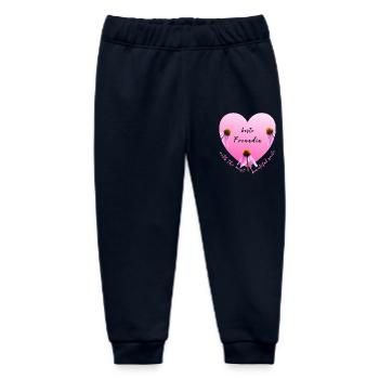 Best friend - Baby Organic Sweatpants by Stanley/Stella - navy - Front