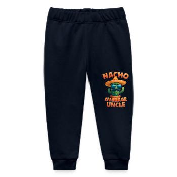 Nacho Average Onkel Kaktus Design - Baby Organic Jogginghose Baby Tumbler von Stanley/Stella - Navy - Vorne