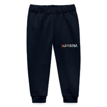 La Havane Cuba - Pantalon de jogging bébé bio Stanley/Stella - marine - Devant