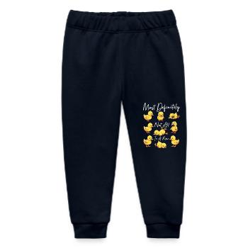 Ganz sicher nicht alles in einer Reihe - Baby Organic Jogginghose Baby Tumbler von Stanley/Stella - Navy - Vorne