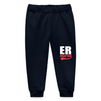 Notfall Krankenschwester Ambulanz - Baby Organic Jogginghose Baby Tumbler von Stanley/Stella - Navy - Vorne