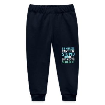 Notfall Krankenschwester - Baby Organic Jogginghose Baby Tumbler von Stanley/Stella - Navy - Vorne