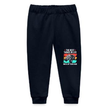 Quad - Baby Organic Jogginghose Baby Tumbler von Stanley/Stella - Navy - Vorne