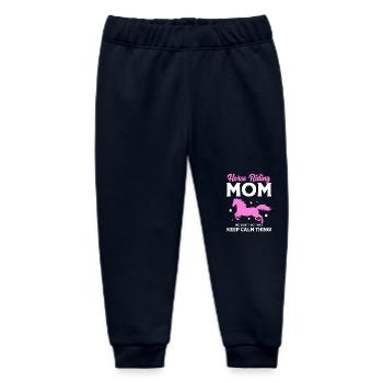 Pferderennen Mama Mutter - Baby Organic Jogginghose Baby Tumbler von Stanley/Stella - Navy - Vorne