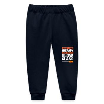 Glas Glasbläser - Baby Organic Jogginghose Baby Tumbler von Stanley/Stella - Navy - Vorne