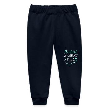 Medical Physicians MFA Team - Baby Organic Sweatpants by Stanley/Stella - navy - Front