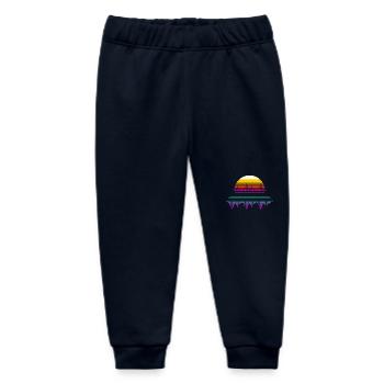Djing Label Keyboard DJ - Baby Organic Jogginghose Baby Tumbler von Stanley/Stella - Navy - Vorne