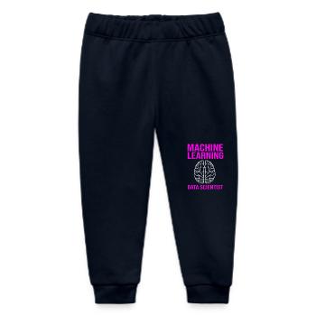 Codeur Programmeur GPT - Pantalon de jogging bébé bio Stanley/Stella - marine - Devant