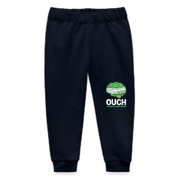 Traumatic brain injury, traumatic brain injury, car accident - Baby Organic Sweatpants by Stanley/Stella - navy - Front