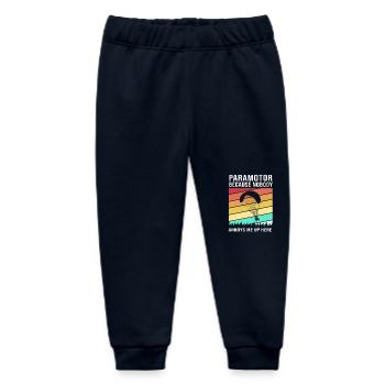 Paragliding Skydive - Baby Organic Jogginghose Baby Tumbler von Stanley/Stella - Navy - Vorne