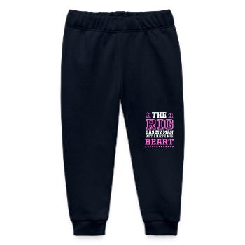 Bohrinsel Ölfeld Ölbohrinsel Ehefrau - Baby Organic Jogginghose Baby Tumbler von Stanley/Stella - Navy - Vorne