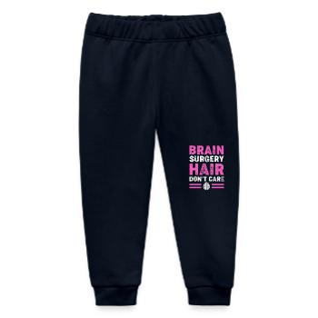 Brain Aneurysm - Baby Organic Sweatpants by Stanley/Stella - navy - Front