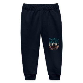 Shell collector shell - Baby Organic Sweatpants by Stanley/Stella - navy - Front