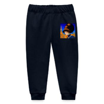 Fantastische Person mit Maske beim venezianischen Karneval - Baby Organic Jogginghose Baby Tumbler von Stanley/Stella - Navy - Vorne