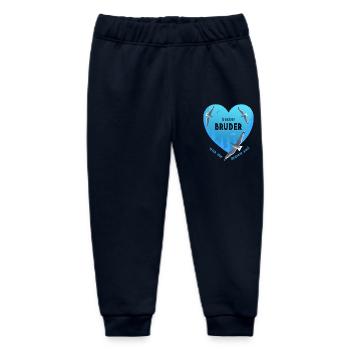 bester Bruder - Baby Organic Jogginghose Baby Tumbler von Stanley/Stella - Navy - Vorne