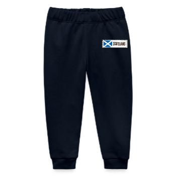 Schottische Flagge - Baby Organic Jogginghose Baby Tumbler von Stanley/Stella - Navy - Vorne