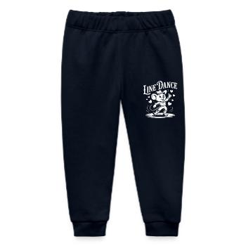 Line Dance Maus lustige Maus tanzt Linedance - Baby Organic Jogginghose Baby Tumbler von Stanley/Stella - Navy - Vorne