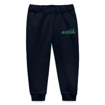 7N Sounds - Baby Organic Jogginghose Baby Tumbler von Stanley/Stella - Navy - Vorne