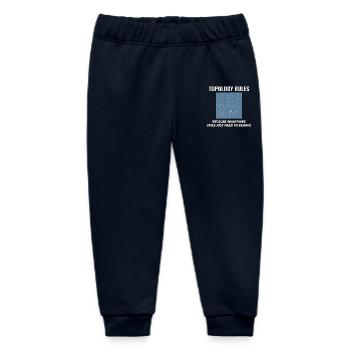 Topologie Regeln GIS Humor Kartographie - Baby Organic Jogginghose Baby Tumbler von Stanley/Stella - Navy - Vorne