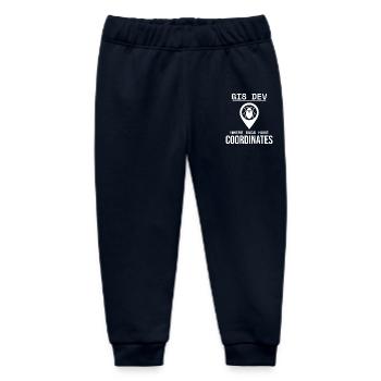 GIS Dev Debugging Coordinates Geospatial Bug - Baby Organic Sweatpants by Stanley/Stella - navy - Front