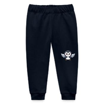 Himmlischer Pinguin Flügelschlag im Eiskalten - Baby Organic Jogginghose Baby Tumbler von Stanley/Stella - Navy - Vorne