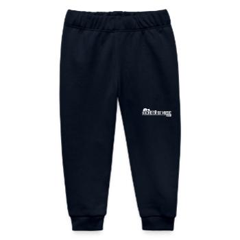 Bachelor of Music Music Theory - Baby Organic Sweatpants by Stanley/Stella - navy - Front