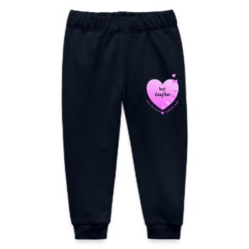 best daughter - Baby Organic Sweatpants by Stanley/Stella - navy - Front