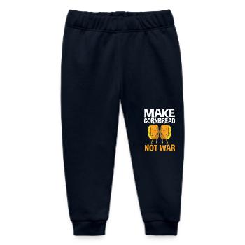 Gluten Free Gluten - Baby Organic Sweatpants by Stanley/Stella - navy - Front