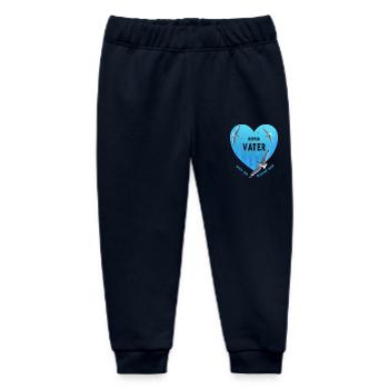 bester Vater - Baby Organic Jogginghose Baby Tumbler von Stanley/Stella - Navy - Vorne